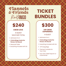 Load image into Gallery viewer, Flannels &amp; Friends RNBingo
