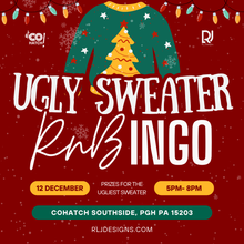 Load image into Gallery viewer, Ugly Sweater  RNBingo: Friendmas Edition