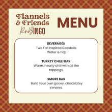 Load image into Gallery viewer, Flannels &amp; Friends RNBingo