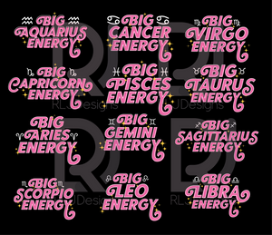 Big Energy Zodiac Sweatshirt