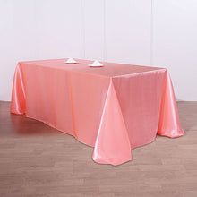 Load image into Gallery viewer, Satin 90&quot;x132&quot; (for 6 Feet) Rectangular Tablecloth