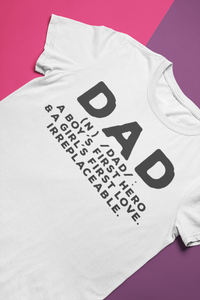 Dad Definition  Tee for Men