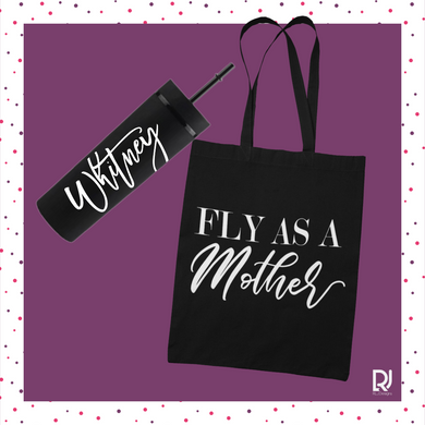 Fly as Mother Tote- Tumbler Gift Box