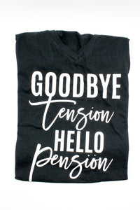 Goodbye Tension Hello Pension  Gift Box