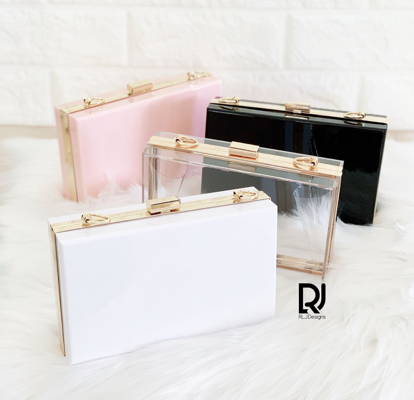 Personalized Acrylic Clutch RLJDesigns