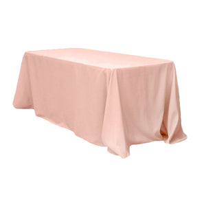 Polyester 90" x 156" Rectangular (for a 8 Feet) Tablecloth