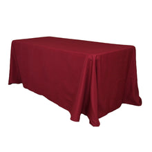 Load image into Gallery viewer, Polyester 90&quot; x 132&quot; Rectangular (for a 6 Feet) Tablecloth