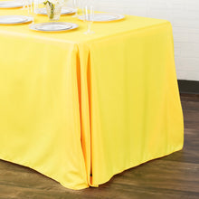 Load image into Gallery viewer, Polyester 90&quot; x 132&quot; Rectangular (for a 6 Feet) Tablecloth