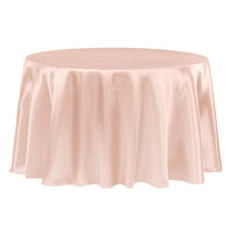 Load image into Gallery viewer, Satin 120&quot; Round Tablecloth
