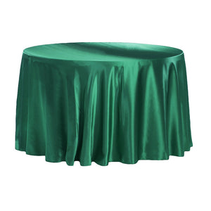 Satin 120" Round Tablecloth