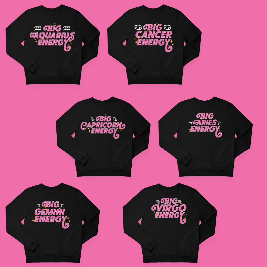 Big Energy Zodiac Sweatshirt – RLJDesigns